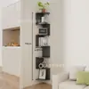 Estantería de Esquina Transfronteriza para Sala de Estar y Dormitorio, Organizador de Esquina Montado en Pared con Diseño de Múltiples Niveles y Estante de Almacenamiento Decorativo