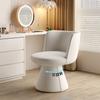 Sofá individual estilo crema, sala de estar, área de descanso, reuniones y negociaciones, tienda de manicura, dormitorio, tocador, sillón giratorio.