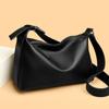 Bolso de Mujer Simple de Moda Versátil de Gran Capacidad Nuevo Bolso de Hombro Textil Comercio Exterior Bandolera Patrón Lichi Bolso Tote para Mujer