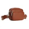 Bolso Amazon para Mujer 2025 Nuevo Bolso de Hombro Simple y a la Moda Doble Cremallera Bandolera Bolso Redondo Pequeño Bolso para Teléfono Móvil Correa de Hombro Ancha