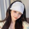 Bonito sombrero de luna estilo coreano, sombrero de maternidad para primavera y verano, algodón puro Clase A, transpirable, verano fino, sombrero de maternidad postparto, verano