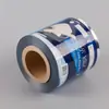 Película enrollable personalizada de fábrica para empaques cosméticos película enrollable de papel de aluminio para alimentos película enrollable para empaques de champú película enrollable para empaques automáticos