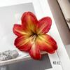 Guirnalda de Flor de Lirio Hemerocallis Tocado Paquete de Material para Pasador Conjunto para Salón de Bodas Pared de Flores Arreglo Floral Adornos para Fotografía