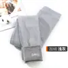 Leggings texturizados de cintura alta para mujer talla grande, otoño e invierno 2026, acanalados con estampado de letras, forro polar, engrosados, pantalones cálidos