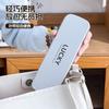 316 Yuanbao Garfo, Colher e Hashis Conjunto de Talheres Portátil para Estudantes Caixa de Talheres Coreana de Três Peças Presente com Logo