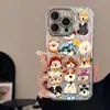 Diseño de Cabeza de Perro Adecuado para Funda de Teléfono Apple 17, Funda 16, Protección 15, Cubierta iPhone 14, 13 Funda Completa de Silicona, 12Pr