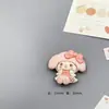 Accesorios de Resina Serie Sanrio Vestido Brillante Tarjeta Grande Transfronteriza Accesorios para el Cabello Zuecos Imán para Refrigerador Funda para Teléfono Móvil
