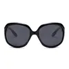 3113 gafas de sol negras tendencia de moda montura grande gafas de sol sencillas para mujer gafas de sol polarizadas en stock