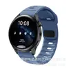 Correa de Silicona para Reloj con Hebilla Cuadrada de Diamante Compatible con Huawei GT6 Apple Watch 10 S11 Samsung 20 22mm Pulsera Deportiva
