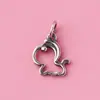 Accesorios de Plata S925 Calados Animales del Año Rata, Buey, Cerdo y Tigre Doce Signos del Zodíaco Cuentas Separadas Joyería Accesorios DIY