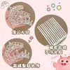 Tocado de Corona Infantil para Niñas, Exquisito Accesorio para el Cabello de Corona para Actuaciones de Cumpleaños, Peine y Pinza para el Cabello de Princesa para Bebé con Pedrería