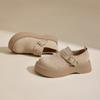 Sapatos Mula Augusden para Mulheres 2026 Novo Primavera/Verão Sapatos Slip-On de Solado Grosso para Pessoas Baixas com Cobertura Total e Solas Macias