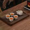 Juego de Té Tradicional Chino Estilo Ru Kiln para Uso Doméstico, Juego de Té Kung Fu, Regalo para Eventos de Empresa, Festivales y Aniversarios