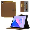 Estampa de Tecido Capa de Couro Flip para Tablet Logo Personalizado Adequado para iPad Pro Capa Protetora Air6 Anti-Queda Fábrica de Exportação Ins
