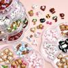 Accesorios para Uñas Estilo Hawaiano Sanrio de Dibujos Animados Transfronterizos Gato Kitty Lazo Caja de Accesorios de Resina para DIY