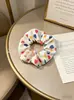 Scrunchies de Renda Floral Pequenos para Revenda em Estoque Laços de Cabelo Estilo Coreano Scrunchies Faixas de Cabelo Laços de Cabelo