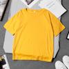 2020 Comércio Exterior Transfronteiriço All-match Outono e Inverno Cor Sólida Base Camisa Camiseta Solta Japonês Harajuku Estilo Simples Manga Curta 8 Cores