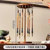 Soporte de Escritorio para Pinceles, Exhibidor Multifuncional de Nivel Básico para Pinceles, Almacenamiento de Papelería Específico para Caligrafía
