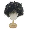 Amazon Mejor Vendido Transfronterizo Pelucas Europeas y Americanas para Mujeres con Cabello Corto Cabello Corto Afro Rizado Esponjoso de Seda de Alta Temperatura Peluca Gorro