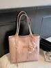 Bolso de Lona Super Popular Transfronterizo Gran Capacidad 2025 Nuevo Versátil Estilo Extranjero Bolso de Hombro Estilo Coreano Bolso de Mano de Moda para Mujeres
