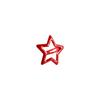 Gotejamento de Óleo 3,0 cm Presilha de Cabelo Estrela Fofa Dopamina Popular Estrela de Cinco Pontas Estilo Japonês Doce Presilha de Cabelo Bb