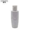 Botella Ovalada para Loción para Mascotas 110ml Tapa abatible Botella Rellenable para Cuidado y Aseo Botella Vacía para Champú Gel de Ducha Botella para Loción Corporal