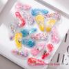 Cyber Celebrant Sequins bb Clip Color Gradiente areia movediça Hairpin Girl's Bangs Broken Hair Cute Side Clip Handmade Clip Headwear