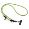 Cordón cruzado de 8 mm de cuero, tira redonda de cuero, clip trasero, junta, funda para tarjeta llave, multifuncional, puerto de carga, cordón para funda de teléfono