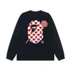 Marca de Moda Suministro Mayorista Transfronterizo Comercio Exterior Camiseta de Manga Larga Pe Pesado 300g Tiburón Top Tee 2