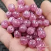 Cor Cristal Morango Contas Antigas Contas de Jade Rocha de Quartzo Jade Passe-partout Pulseira DIY Acessórios para Colar Contas