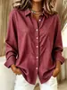 Camisa de rayas de moda otoñal nueva para mujer, transfronteriza europea y americana de Amazon 2026