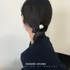 Cuerda para el Cabello para Mujer, Diadema de Perlas, Cuerda para el Cabello, Goma Elástica Femenina, Cola de Caballo Alta, Cuerda para el Cabello, Nueva Goma Elástica de Perlas Artificiales de Celebridad de Internet