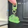 Chaveiro de Sapo Pequeno Luminous Fofo Acessórios de Resina Pingente de Bolsa Pingente de Mochila Pequeno Presente Venda por Atacado
