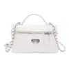 Bolso de Hombro Único Estilo Chanel de Alta Gama para Mujer, Nueva Moda Primavera 2026 Bolso de Mano Acolchado Sencillo con Cadena y Bolso Cruzado