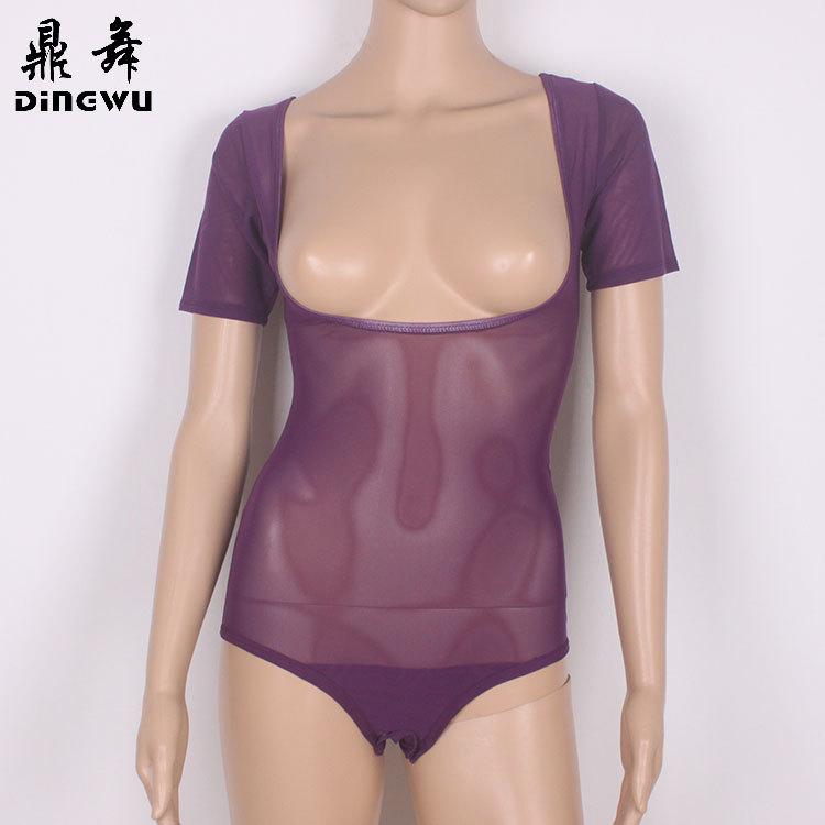 连体托胸短袖-13