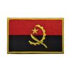 Países africanos Sudáfrica Egipto Kenia Congo Nigeria Angola brazalete de bandera tela bordada con velcro pegatinas