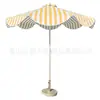 Guarda-sol de Jardim para Lazer Impressão Digital Personalizada Especializada Processo de Impressão por Transferência Térmica Impressão Colorida Guarda-sol Redondo Guarda-sol Impresso para Exterior