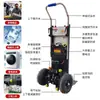 Carrinho Elétrico para Subir Escadas para Transporte de Cimento e Eletrodomésticos, Carrinho de Mão para Trabalho, Carrinho de Mão para Atacado Transfronteiriço, Carrinho de Ferramentas Dobrável