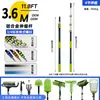 Pértiga telescópica de aleación de aluminio personalizada 1m-10m óxido negro más pintura de pértiga herramientas de jardinería pértiga de extensión Amazon