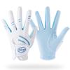 TTYGJ crianças luvas de golfe meninos e meninas PU couro silicone partículas luvas um par de luvas