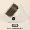 Cuerda Redonda Encerada en Caja para Manualidades Tejido a Mano Cuerda para Collar Cordón No Descolorante Cuerda de Cera para Pulsera Cadena para Colgar