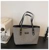 2024 Nueva Bolsa Tote de Moda Venta al por Mayor Transfronteriza Gran Capacidad Bolsa de Lona Mujeres Viajera Portátil Bolso de Hombro bolsas