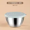 Taza de Salsa de Acero Inoxidable 304 Transfronteriza Tazón Redondo para Mermelada con Tapa Portátil Taza de Salsa para Dipear Amazon Plato para Condimentos