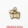 Accesorios para Joyería DIY Aleación de Zinc Retro Colgantes Chinos de los 12 Animales Zodiacales Hechos a Mano Zakka Mayoreo 649
