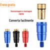 Adaptador Rápido de Rede de Cópia Anti-Transferência Conector de Cabeça de Rede de Cópia Vara de Rede de Cópia 8mm Junta Disponível Acessórios de Equipamento de Pesca