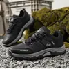 Sapatos Masculinos para Caminhada ao Ar Livre, Antiderrapantes, Resistentes ao Desgaste, Impermeáveis, Novos Sapatos de Segurança Respiráveis para Canteiro de Obras 2026