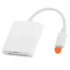 Leitor de Cartão Multifuncional para Celulares, Tablets, Notebooks Apple Lightning Tipo-C, Cartão Tf/Sd