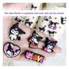 Sanrio transfronterizos zapatos con agujeros desmontables zapato flor novela zapatos con agujeros zapato flor accesorios para zapatos hebilla Zueco transfronterizo