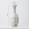Vaso Cerâmico Grande Estilo Retro Wabi-Sabi de Shumen Luxo Acessível Decoração de Alto Padrão Flores Hidropônicas Arranjo de Flores para Sala de Estar Enfeites
