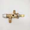 Válvula de Gas con Dispositivo de Protección contra Llama, Válvula de Cobre para Horno, Calentador, Llave de Cobre